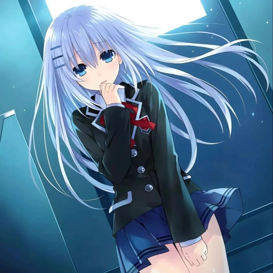 学院风动漫头像女