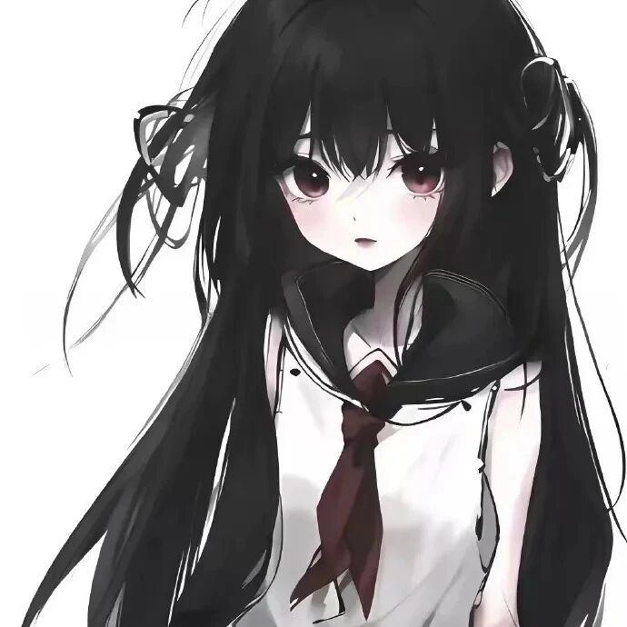 学院风动漫头像女