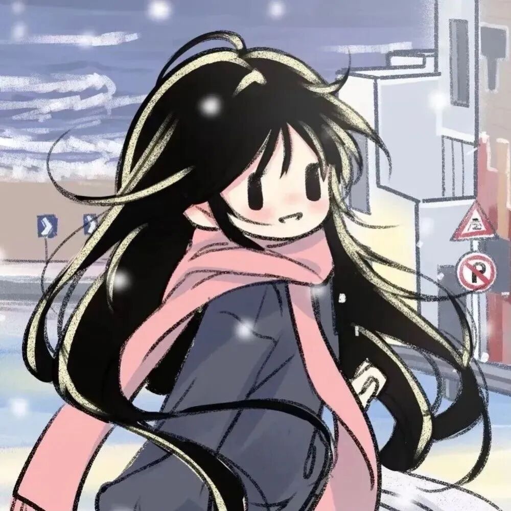zrngouyengmenduoliya休闲插画情侣头像