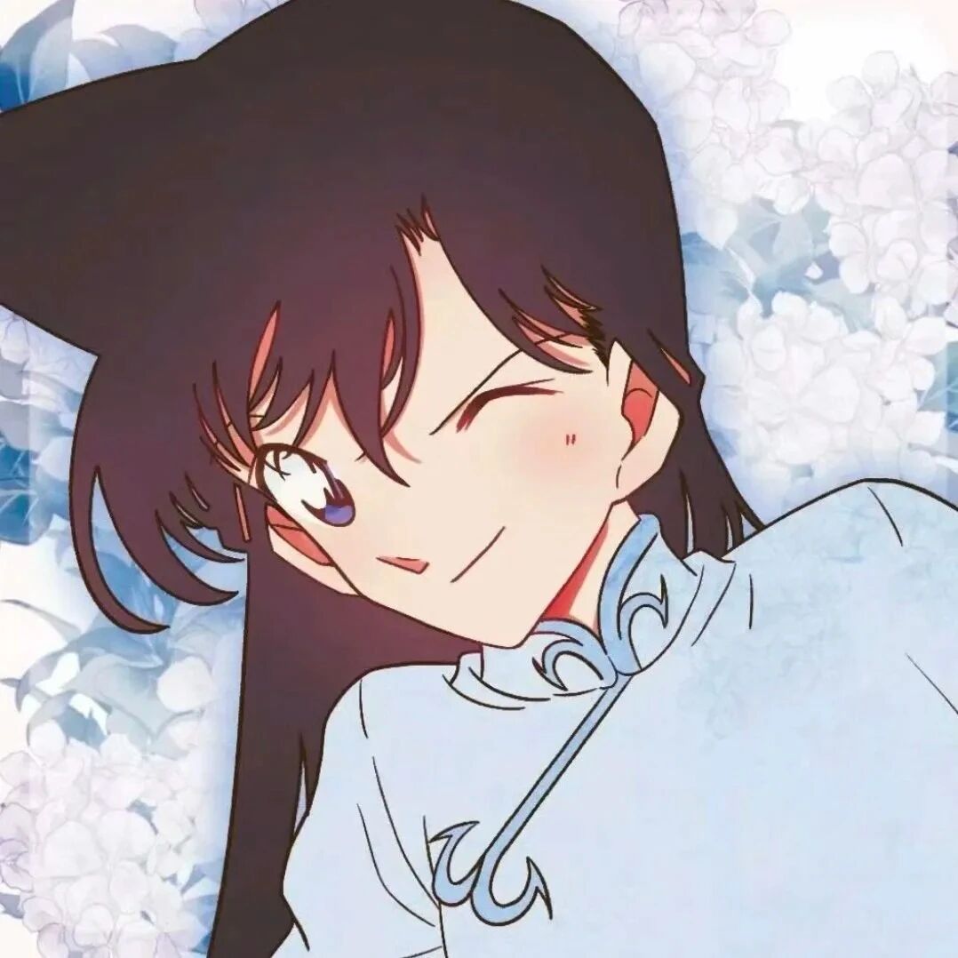 柯南小兰动漫头像女