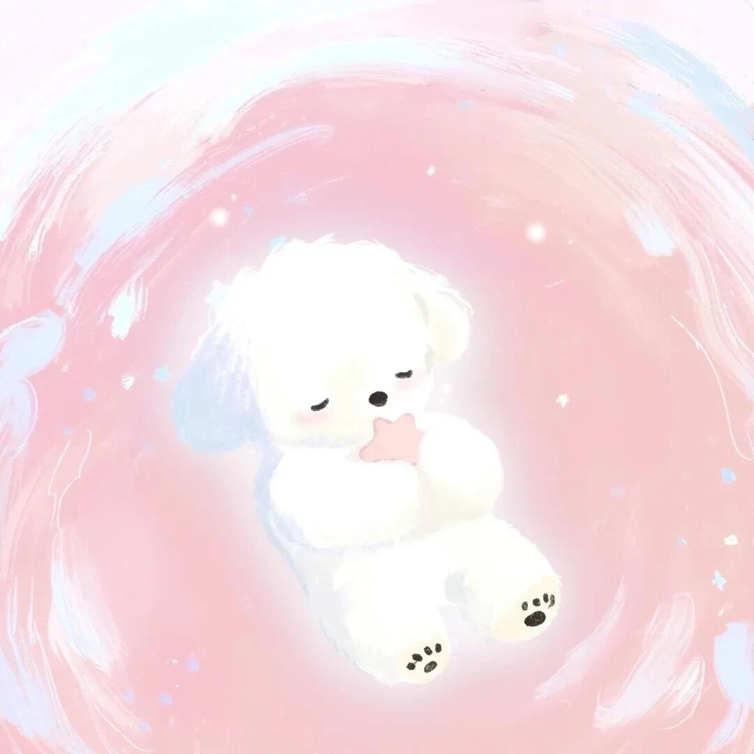 xnruanmiangbzhouyu可爱小熊插画情侣头像