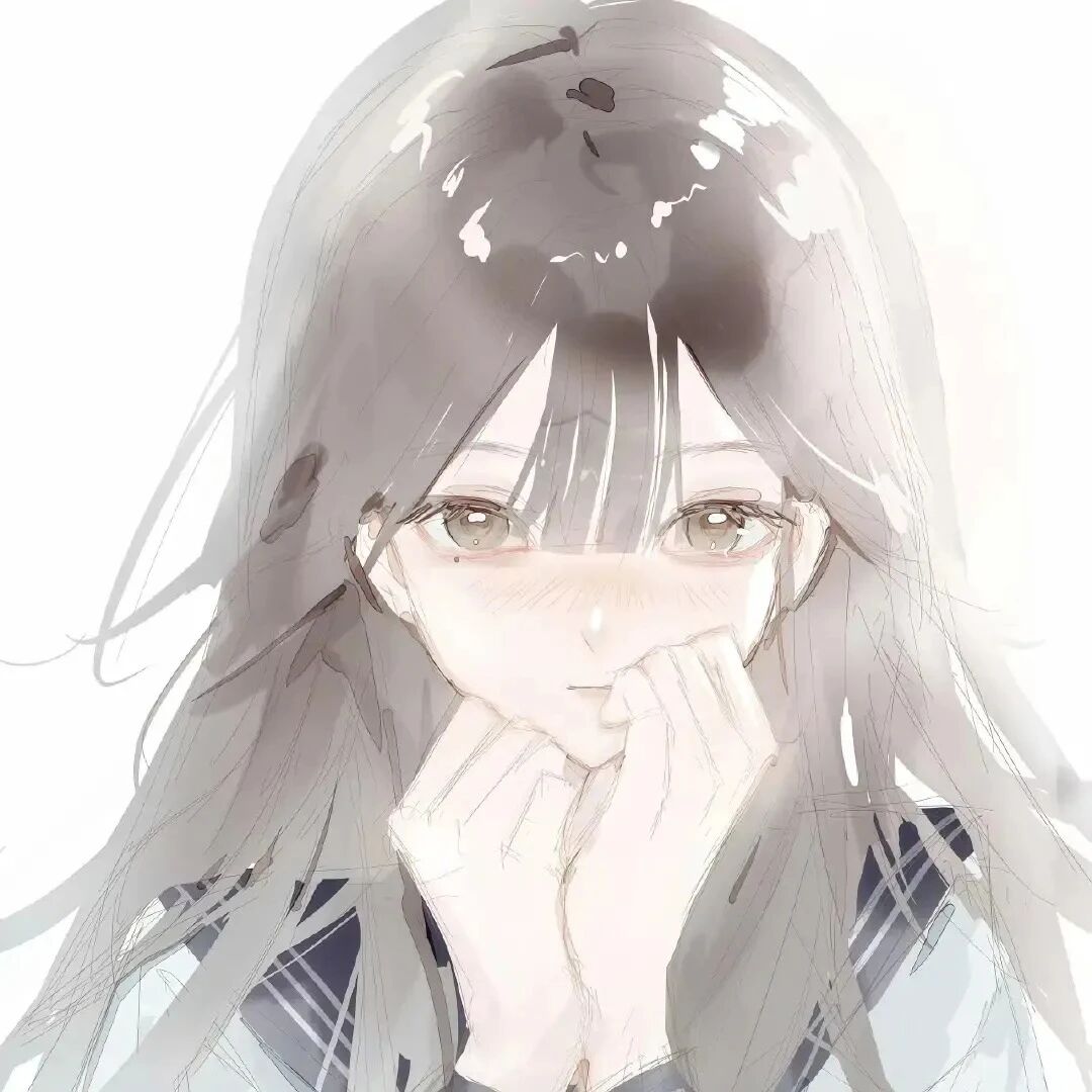 学院风动漫头像女