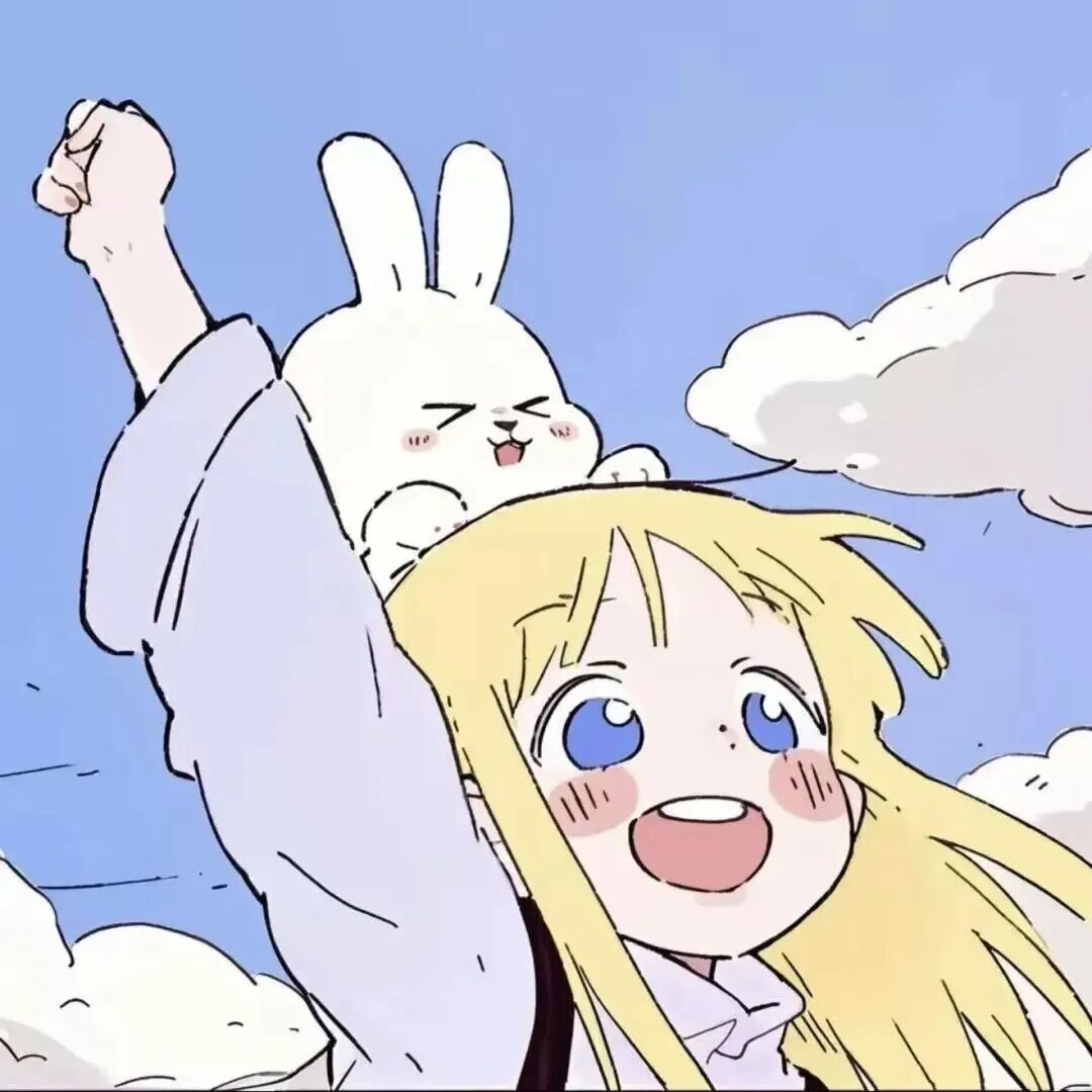 呆萌动漫头像女