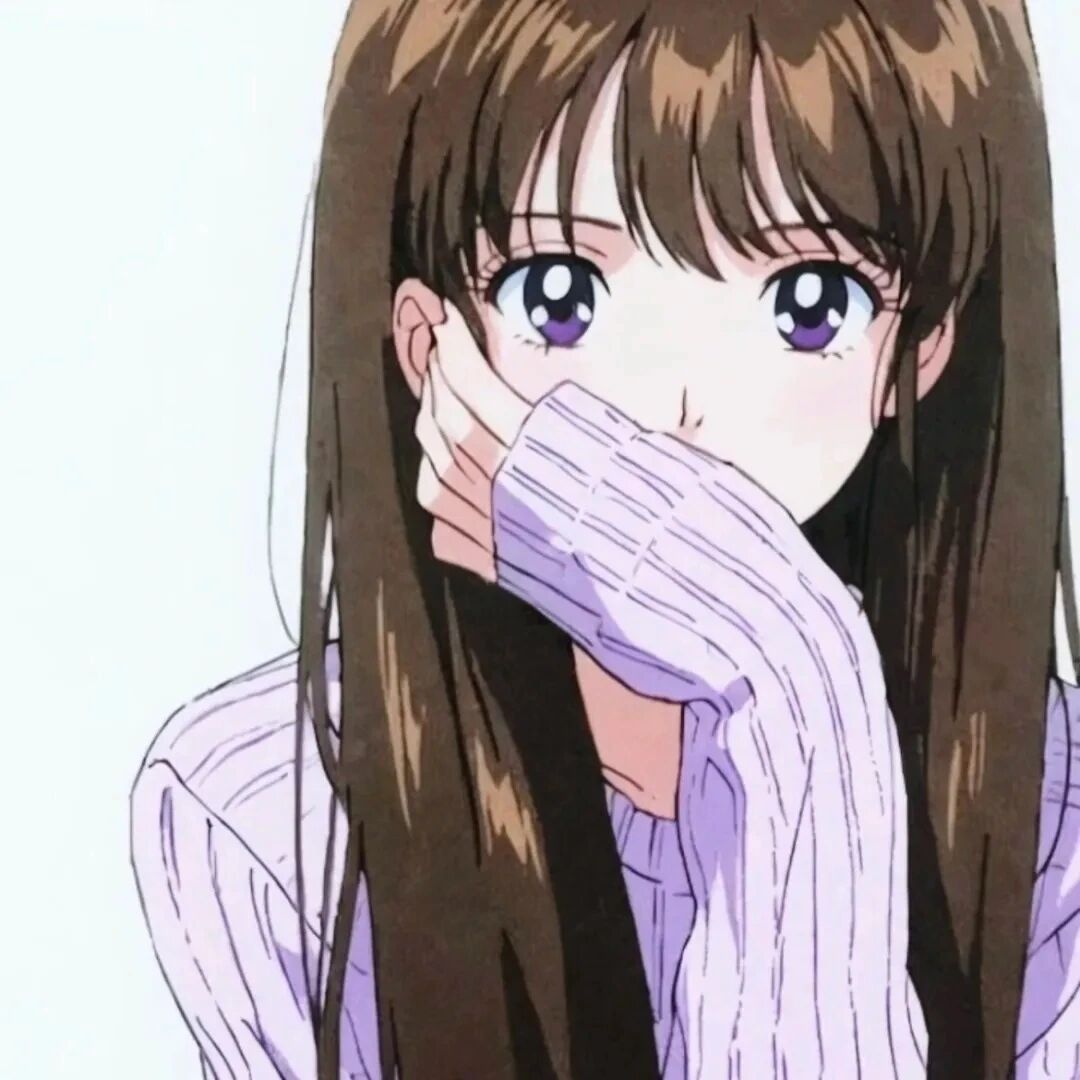 古早感动漫头像女