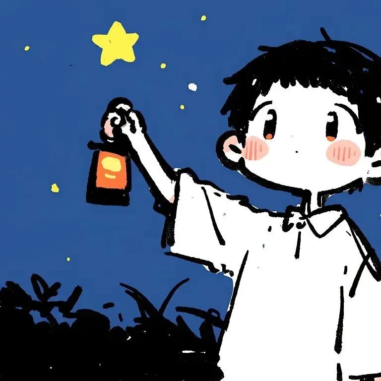 tidengharismeihainuo插画情侣头像