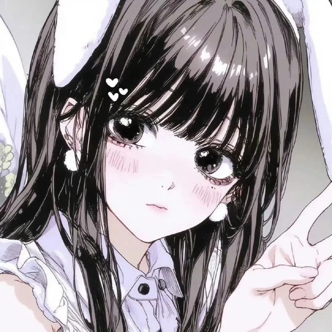 古早感动漫头像女