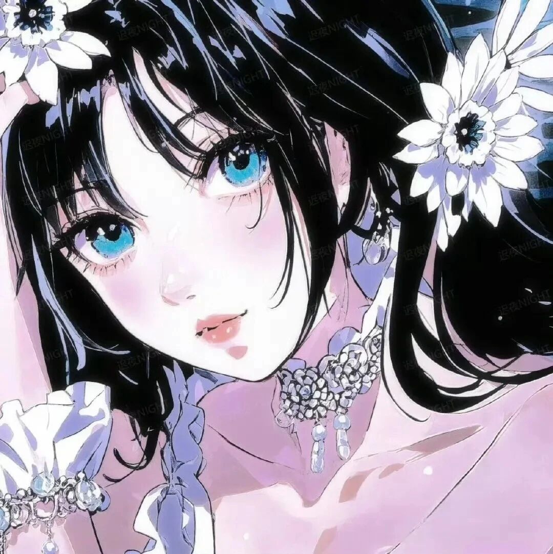 古早感动漫头像女
