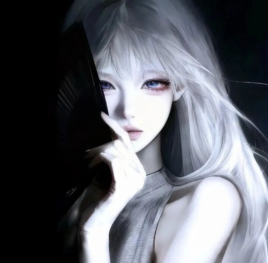 暗黑动漫头像女