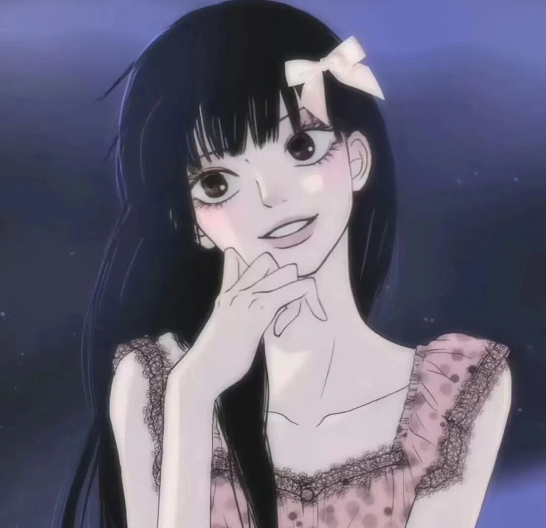 古早感动漫头像女