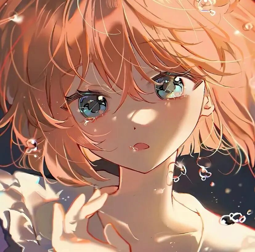 唯美动漫头像女