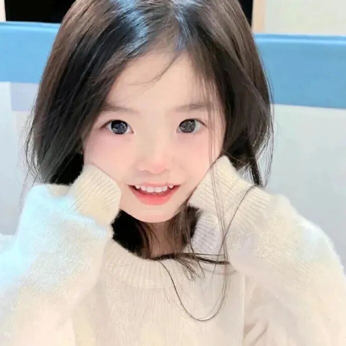 可爱小女孩萌娃头像