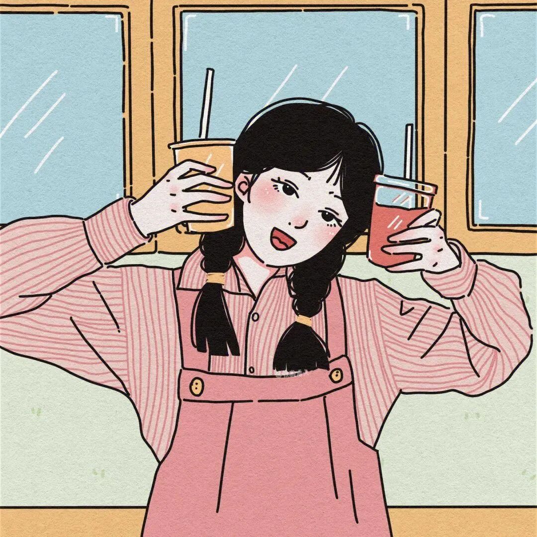 二人闺蜜头像动漫闺蜜头像