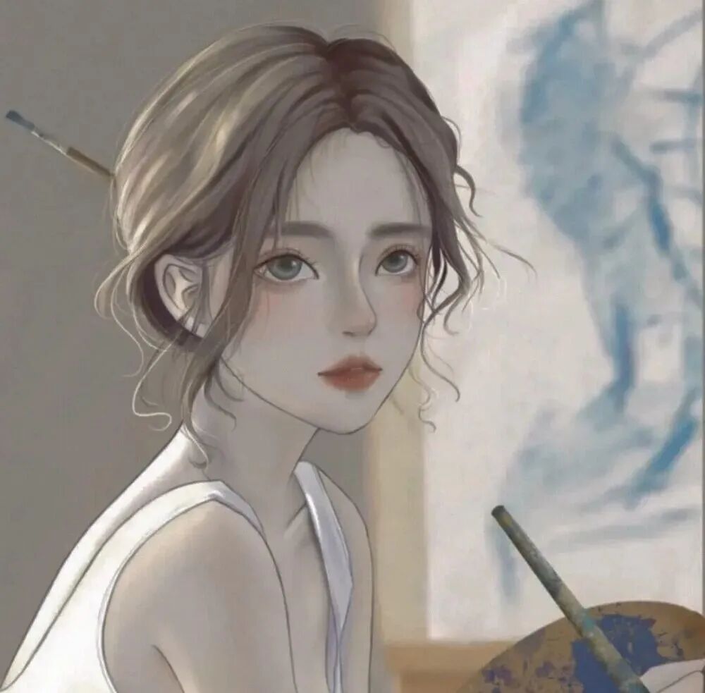 唯美动漫头像女