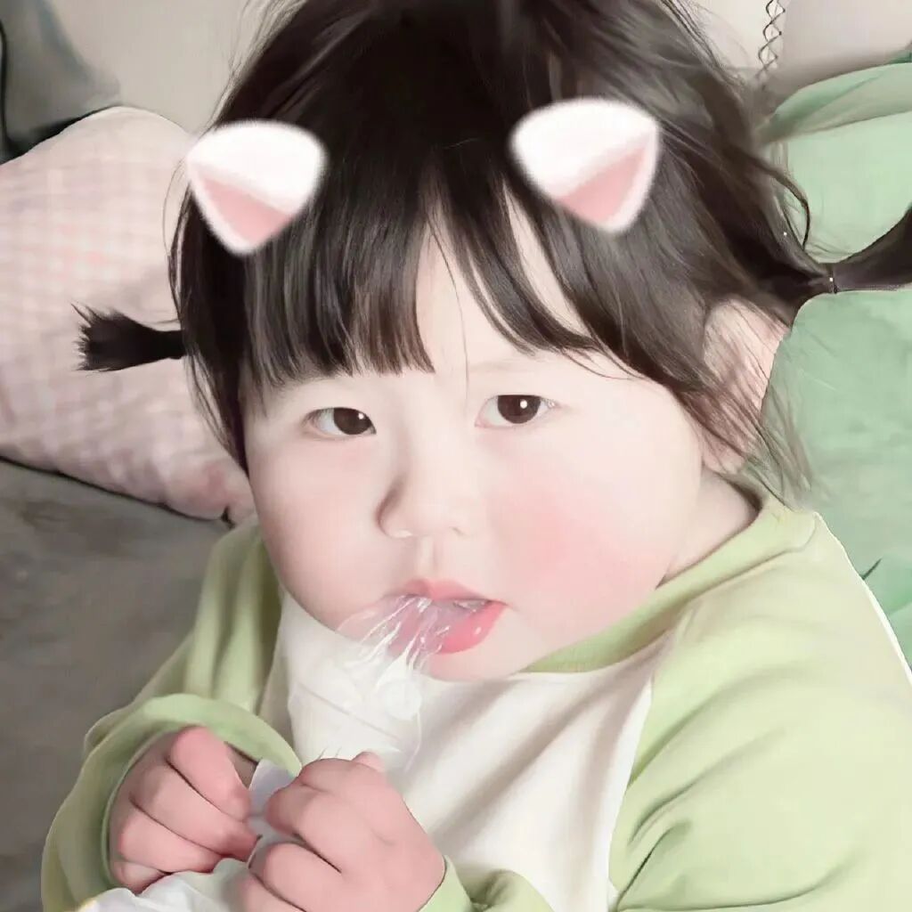 瑶一瑶头像可爱萌娃头像小女孩头像