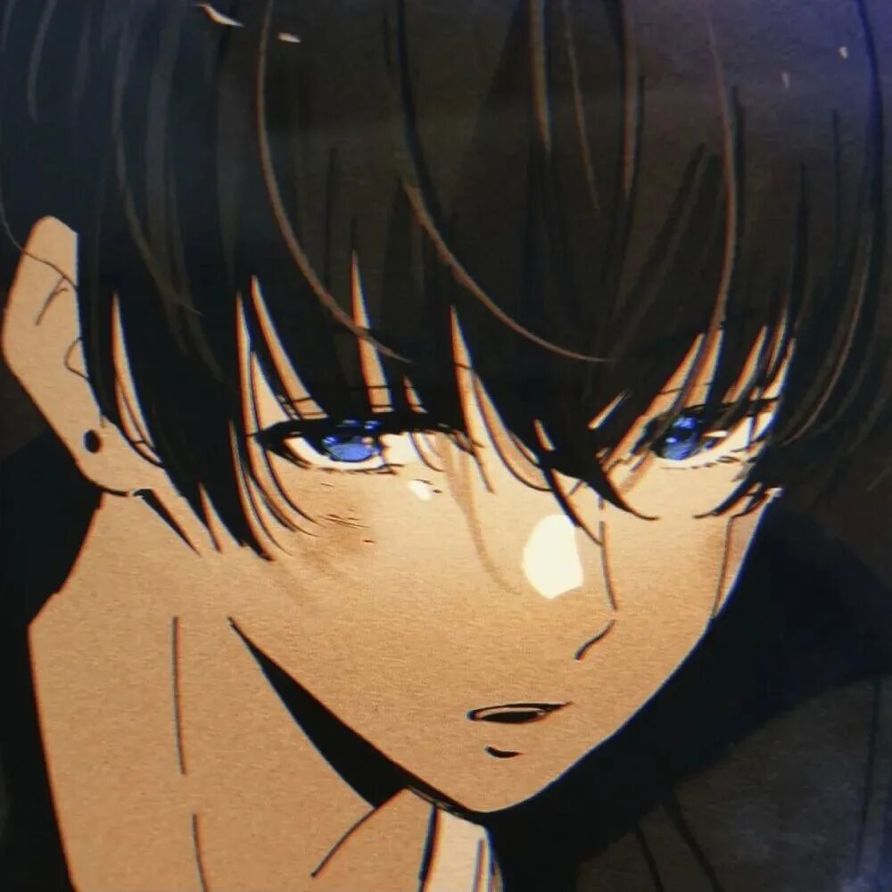 孤独感动漫头像男二次元头像