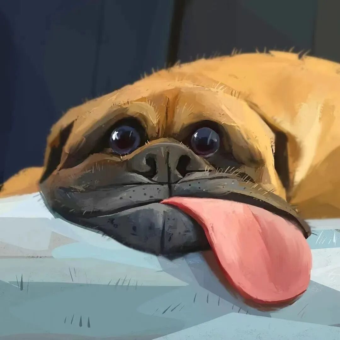 狗狗头像萌宠头像插画头像沙雕搞怪头像