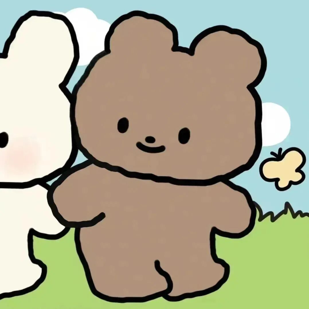 可爱情侣头像小熊情侣头像