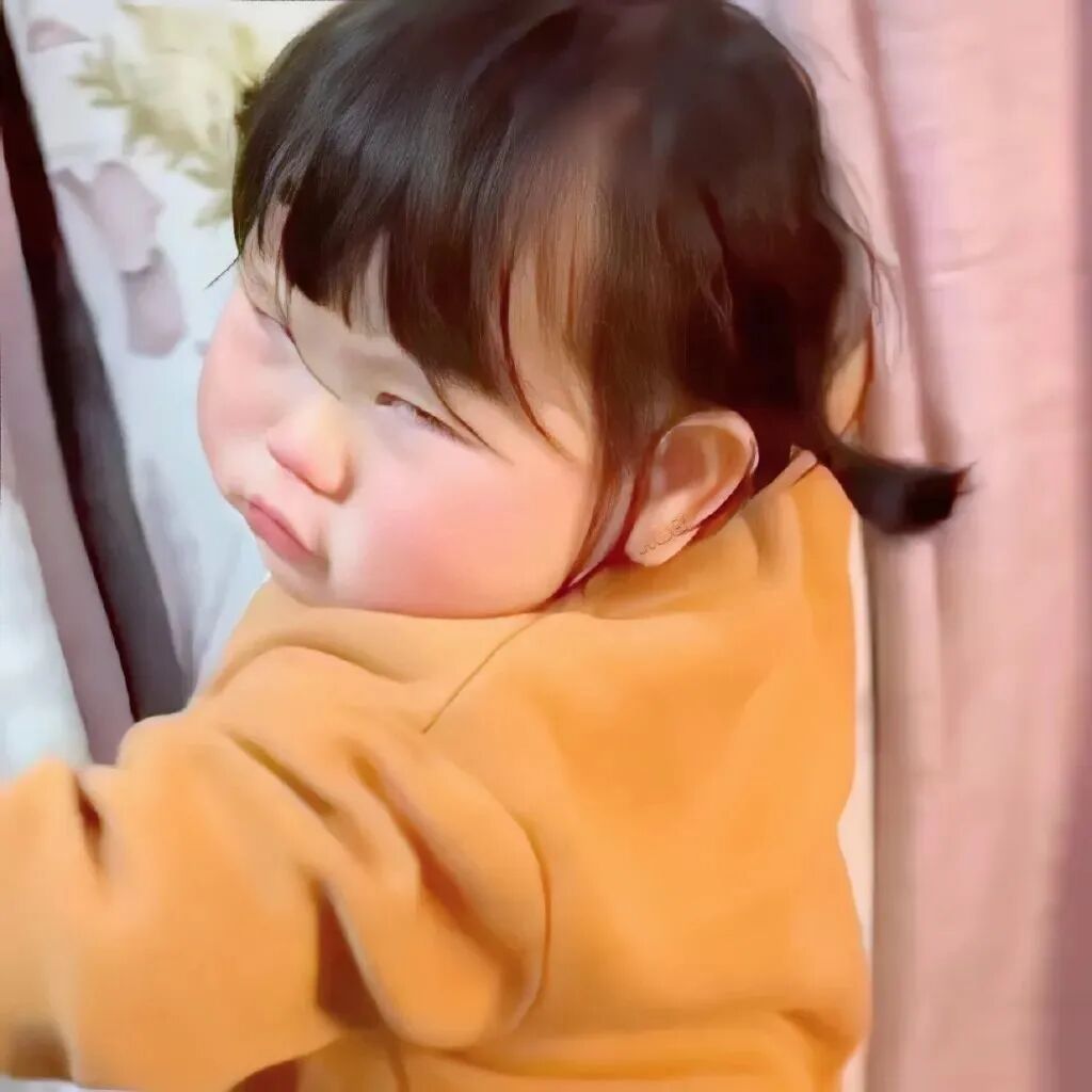 瑶一瑶头像可爱萌娃头像小女孩头像