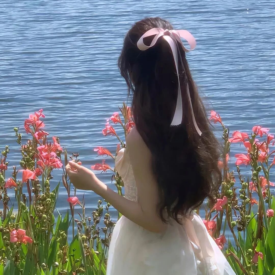 小清新女生头像不露脸头像鲜花头像