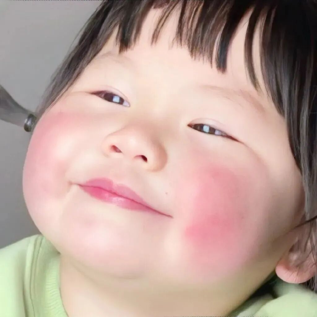 瑶一瑶头像可爱萌娃头像小女孩头像爱笑容头像