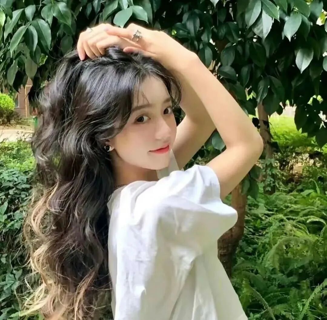 小清新女生头像侧脸女生头像