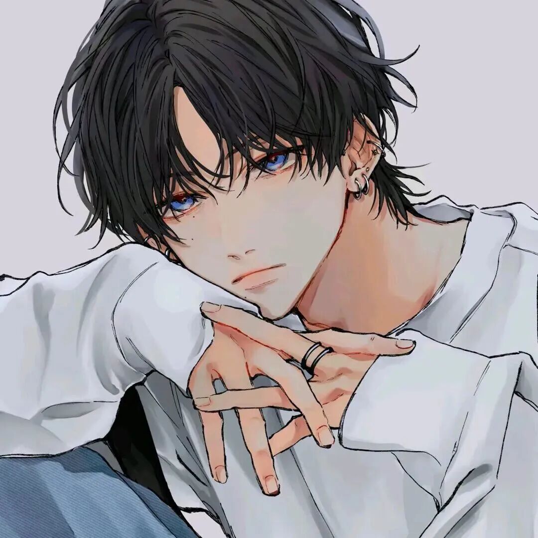 唯美动漫头像男
