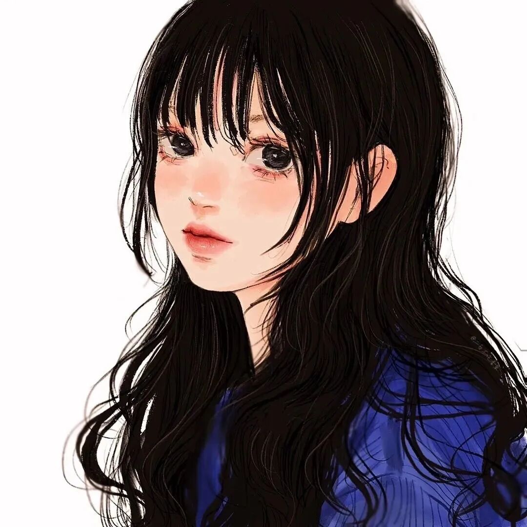 唯美动漫头像女
