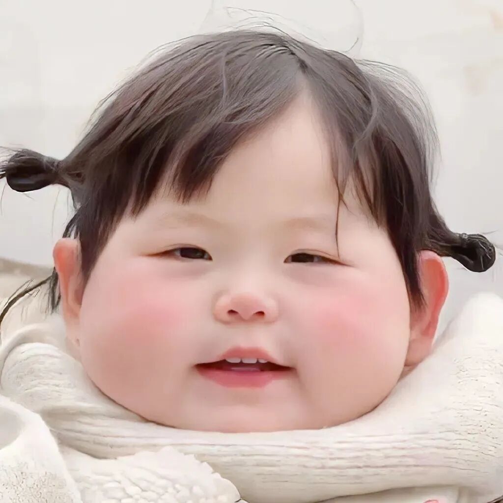 瑶一瑶头像可爱萌娃头像小女孩头像