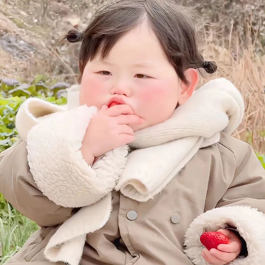 瑶一瑶头像可爱萌娃头像小女孩头像