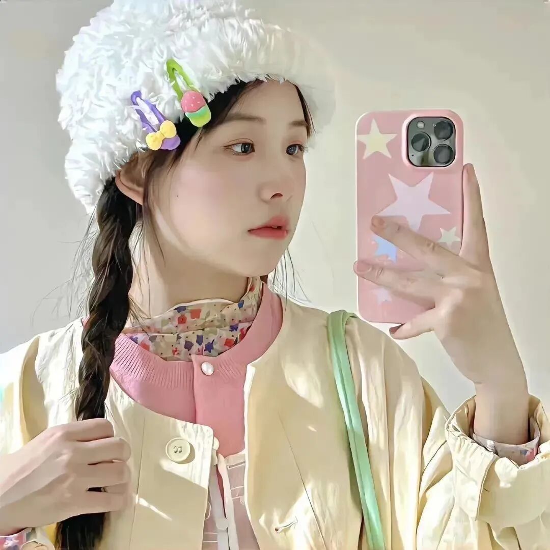 可爱女生头像侧脸头像自拍手机头像