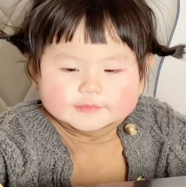 瑶一瑶头像可爱萌娃头像小女孩头像