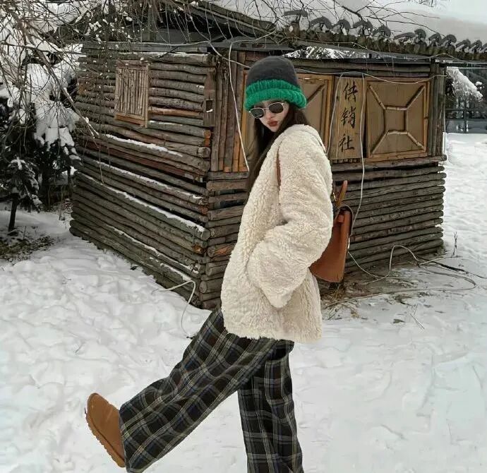 氛围感女生头像氛围感头像冬天头像下雪头像