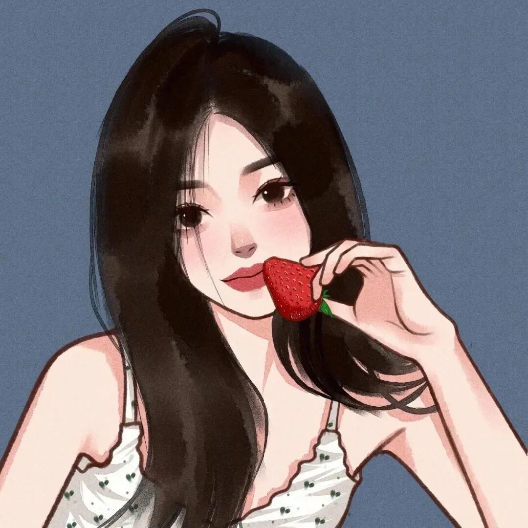 二人闺蜜头像动漫闺蜜头像草莓