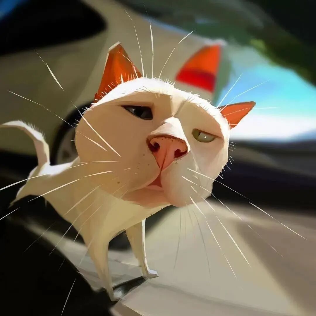 猫咪头像萌宠头像插画头像沙雕搞怪头像