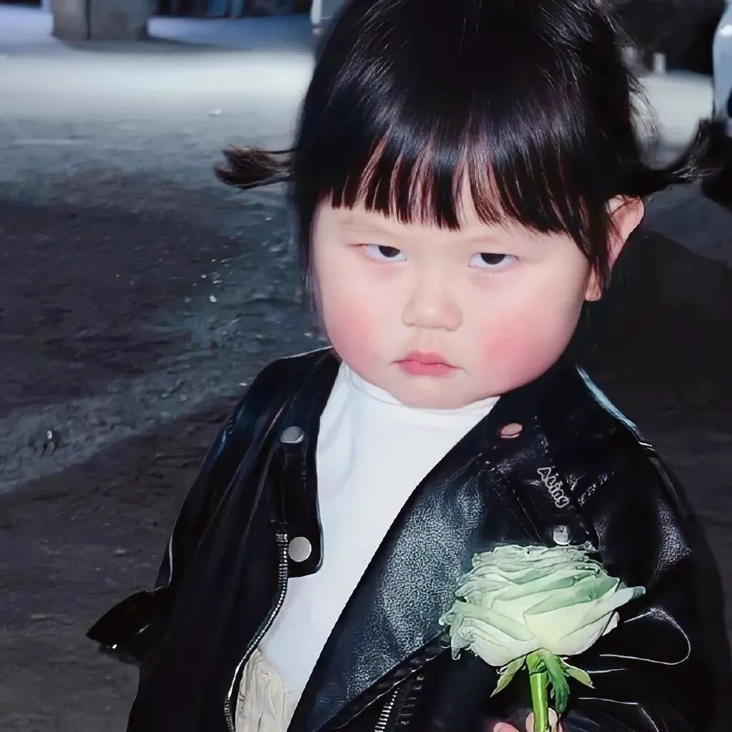 瑶一瑶头像可爱萌娃头像小女孩头像鲜花头像酷酷头像