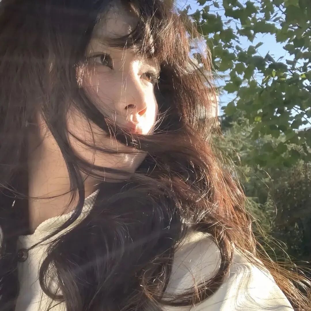 小清新女生头像侧脸头像小清新头像