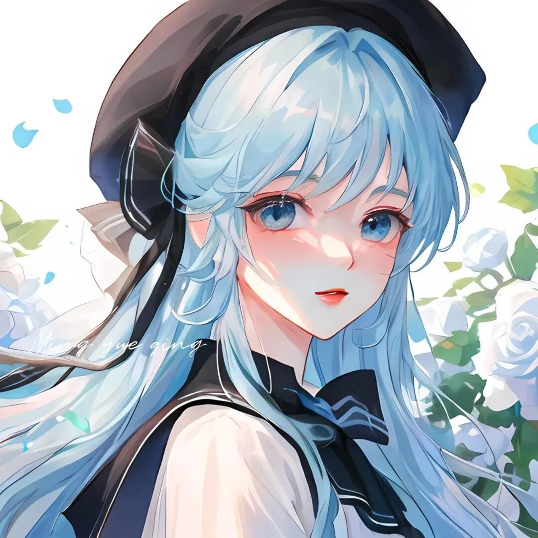 唯美动漫头像女