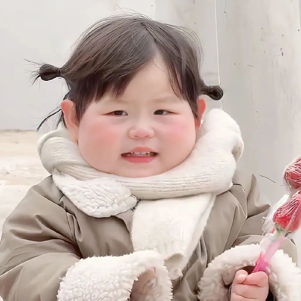瑶一瑶头像可爱萌娃头像小女孩头像