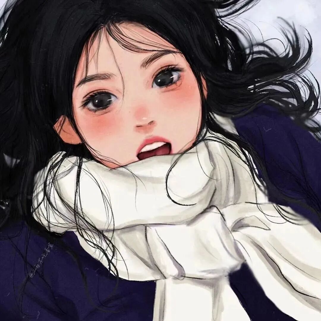 唯美动漫头像女