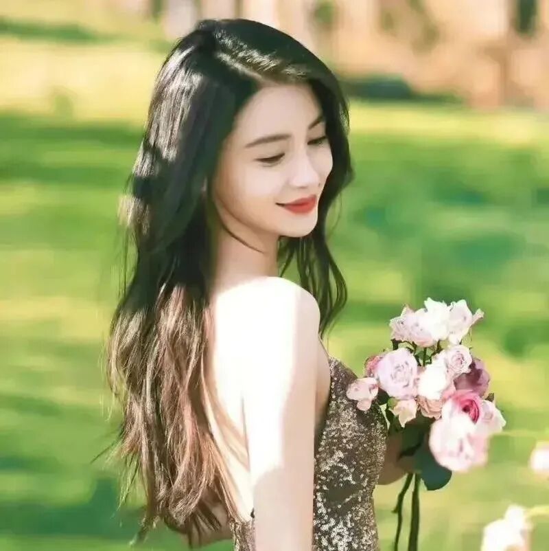 Angelababy头像小清新女生头像侧脸女生头像小清新女生头像