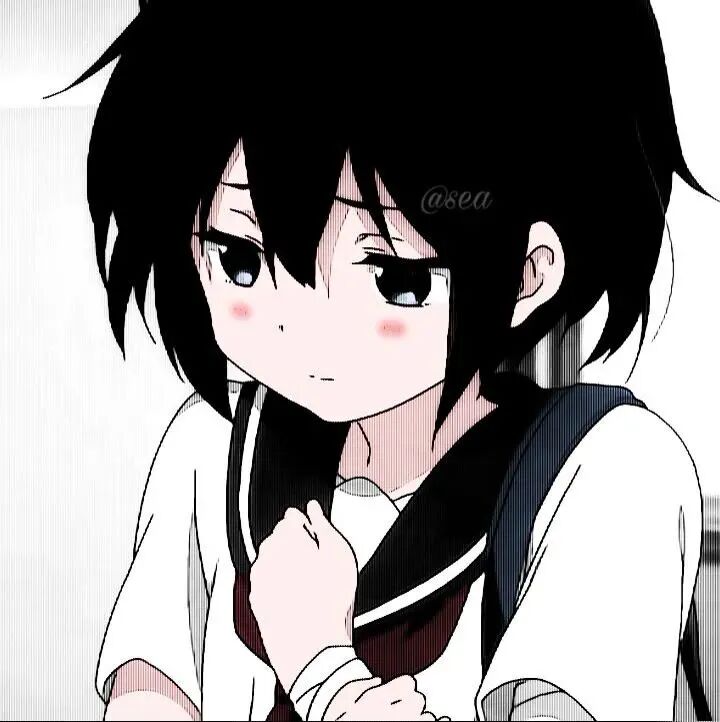 学院风动漫头像女
