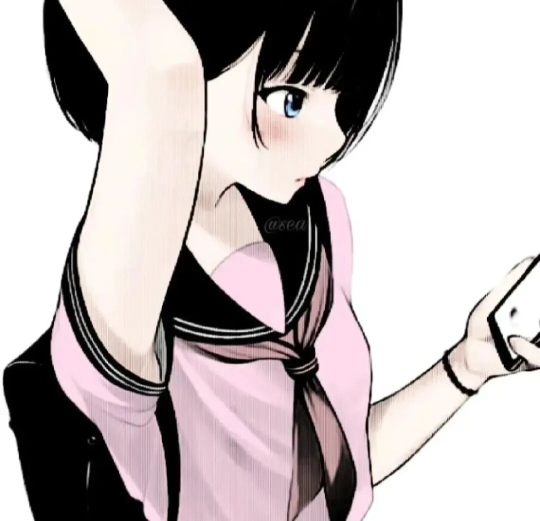 学院风动漫头像女