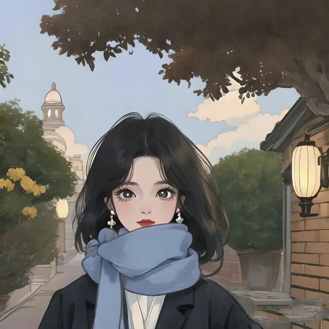 qiutianjiumanjiemei秋天六人闺蜜头像复古旧漫动漫闺蜜头像