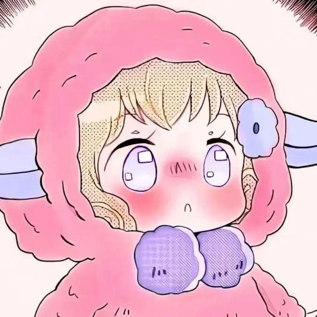呆萌动漫头像女