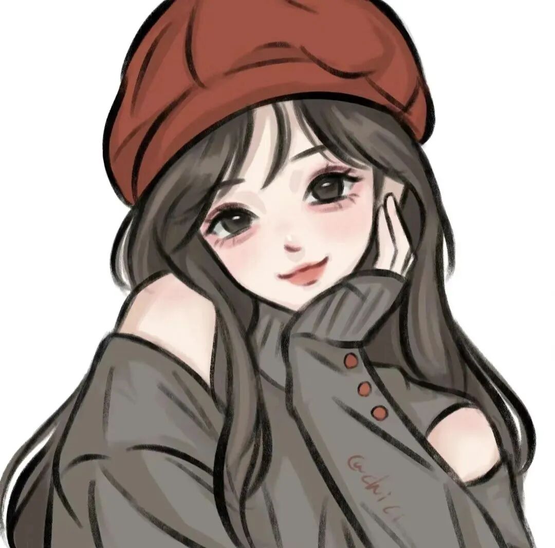 手绘动漫头像女