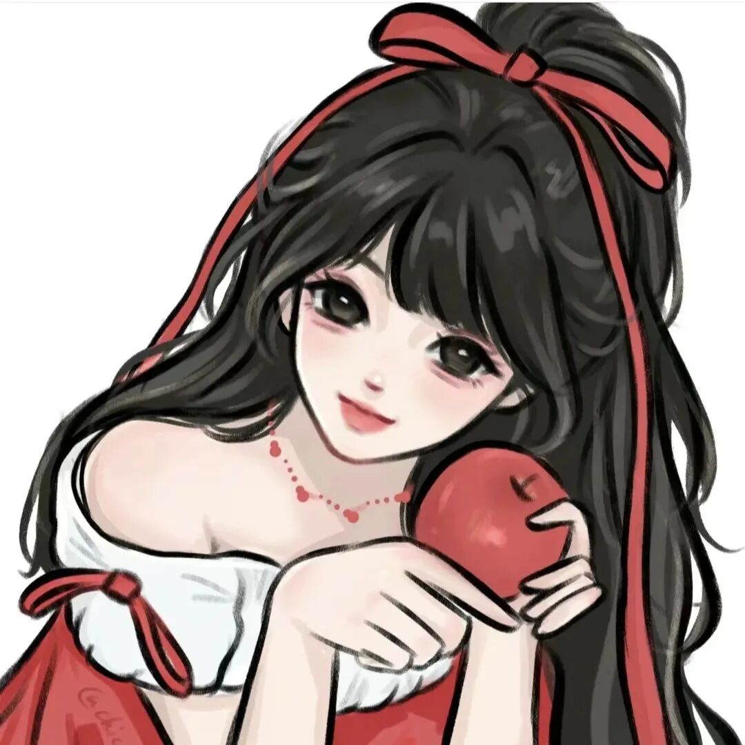 手绘动漫头像女