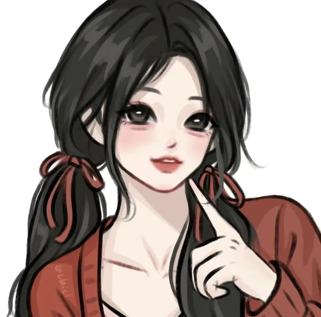 手绘动漫头像女