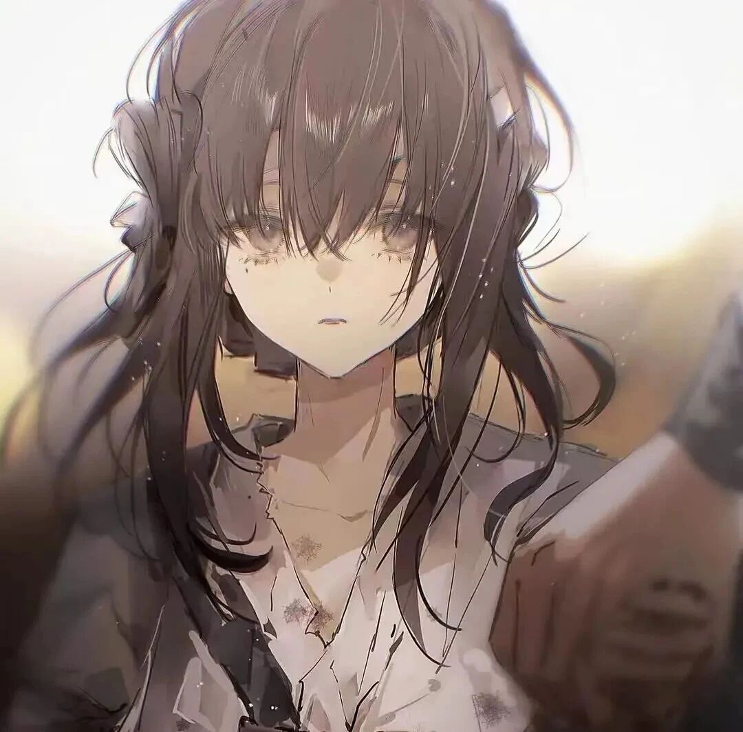 伤感动漫头像女
