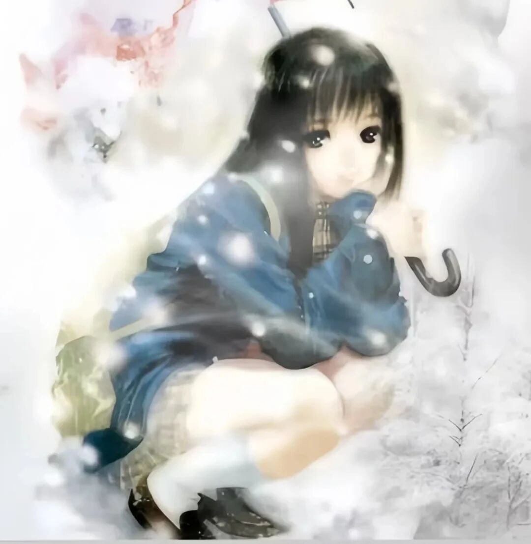 古早感动漫头像女