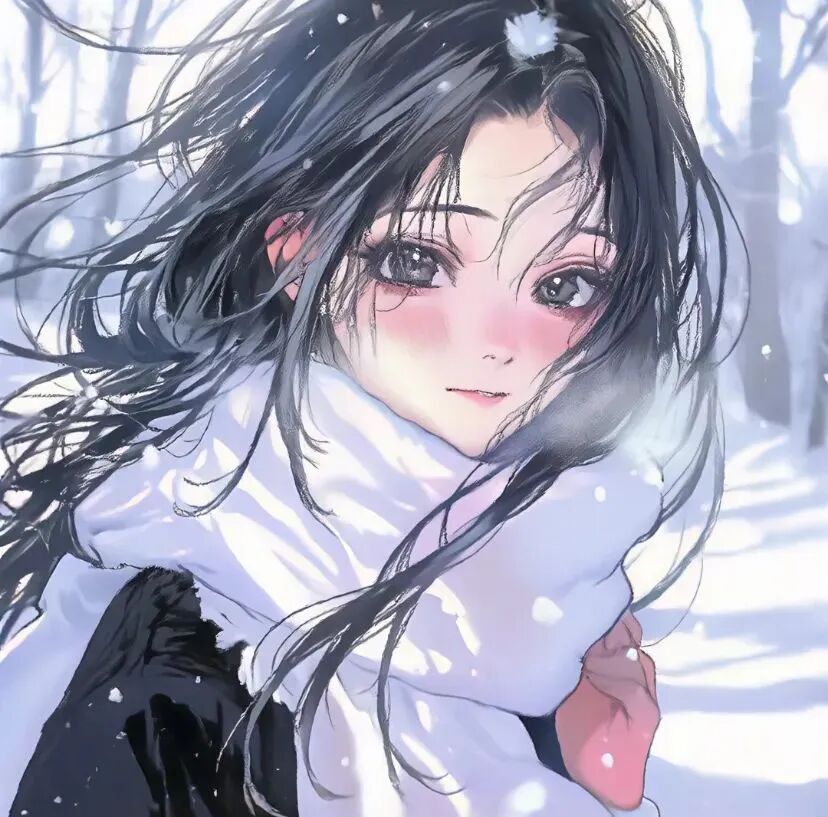 古早感动漫头像女
